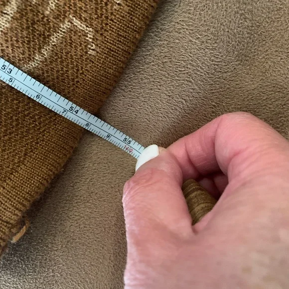 Revolve Paloma midi dress, brown & tan swirl - Picture 9 of 11